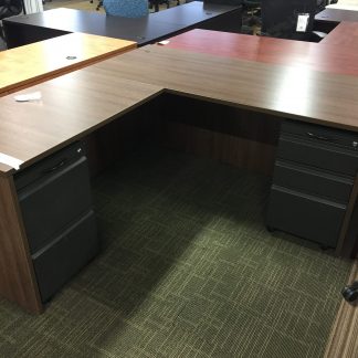 Modern Walnut L shape with used files (1) MP