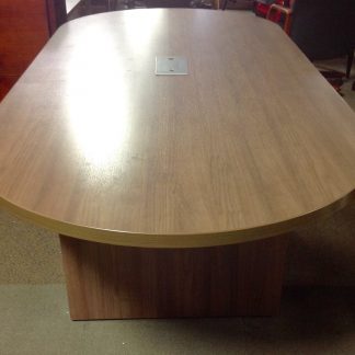 Conference Table 8 foot In modern walnut NEW