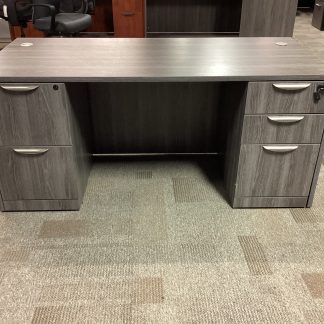 Desk Shell w/Pedestals (Option S2)